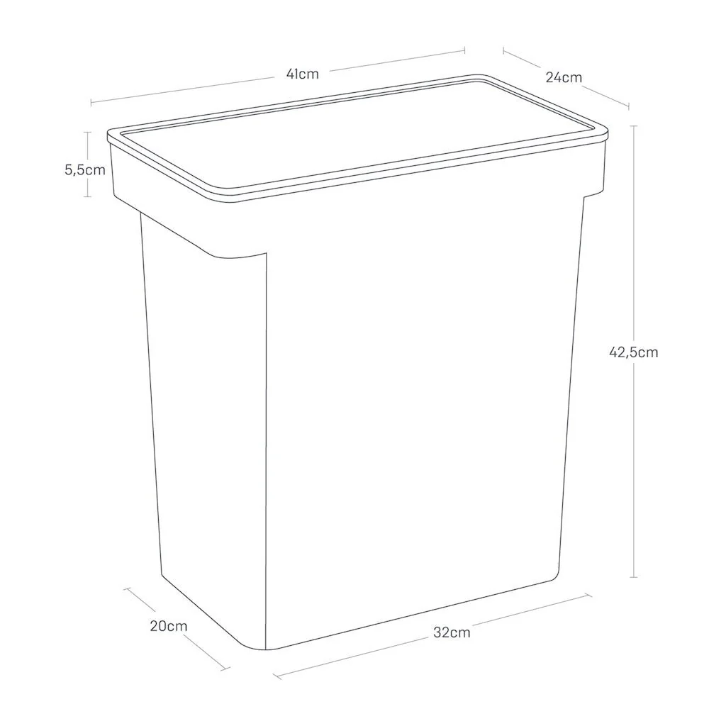 Oppbevaringsboks dyrefor sort - Image 7