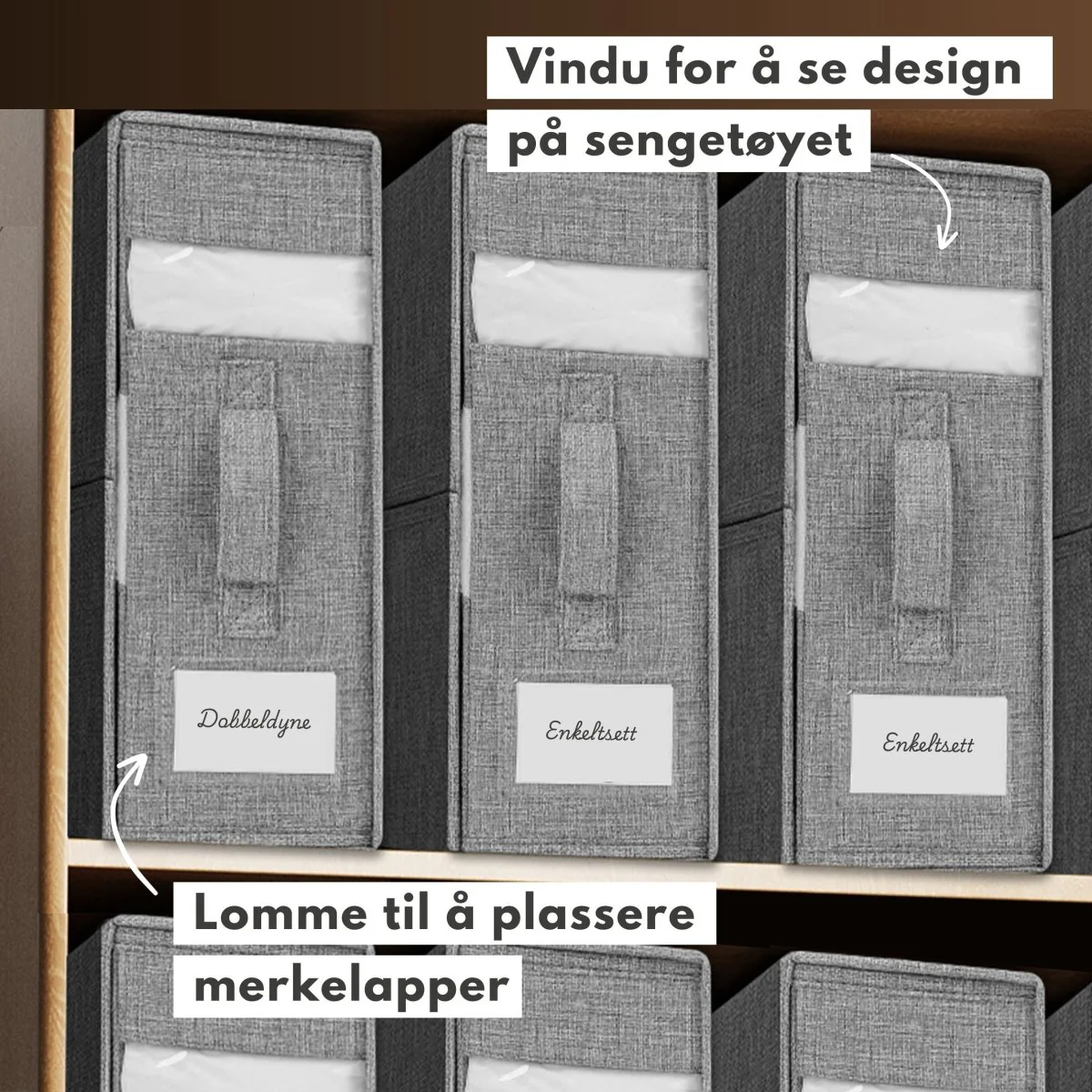 Oppbevaringsboks til sengetøy - Image 3