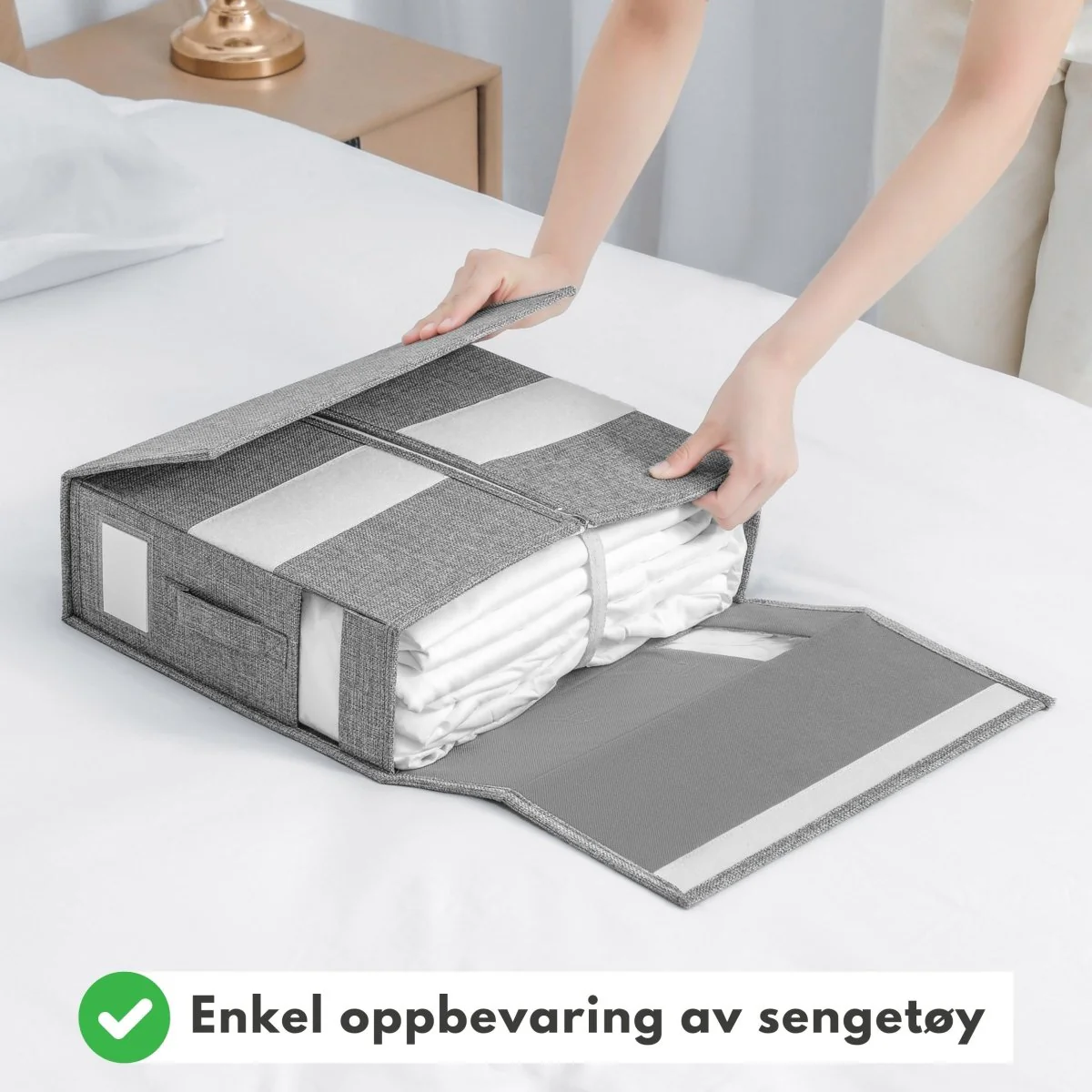 Oppbevaringsboks til sengetøy - Image 4