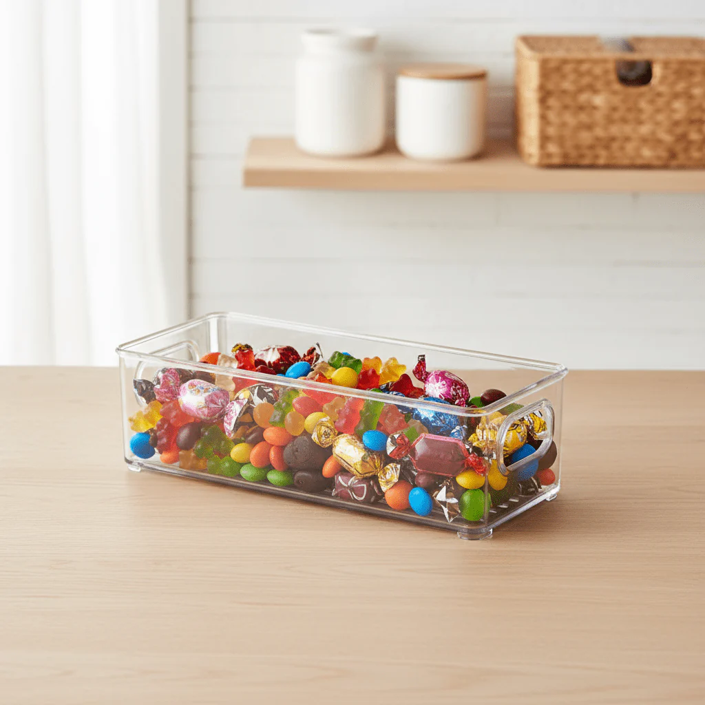 Oppbevaringsboks transparent, liten - Image 3