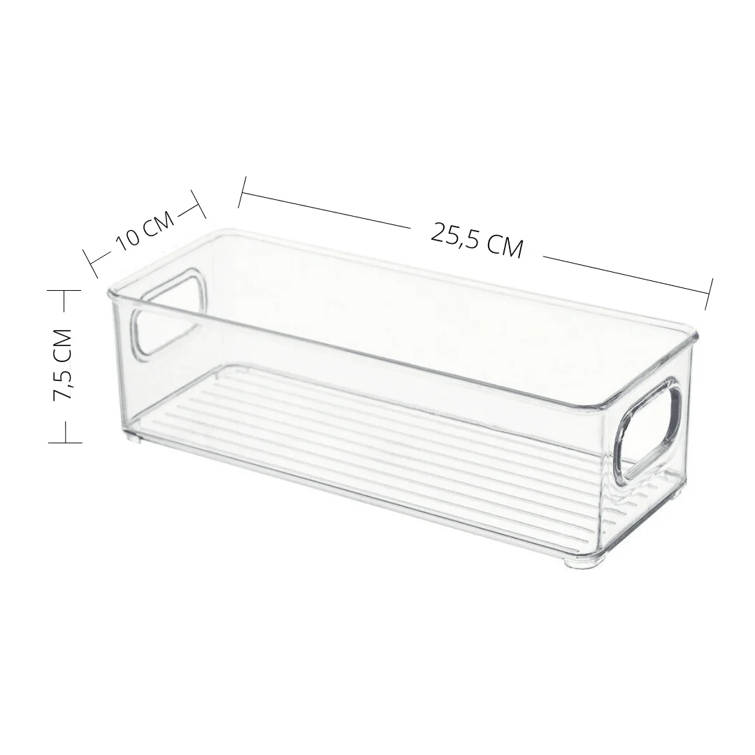 Oppbevaringsboks transparent, liten - Image 4