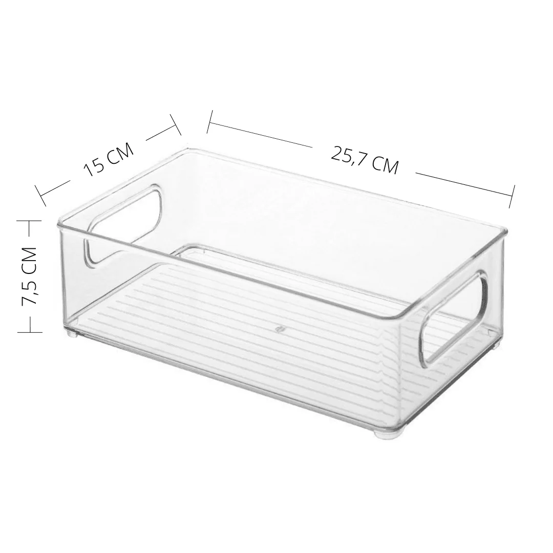 Oppbevaringsboks transparent, medium - Image 5