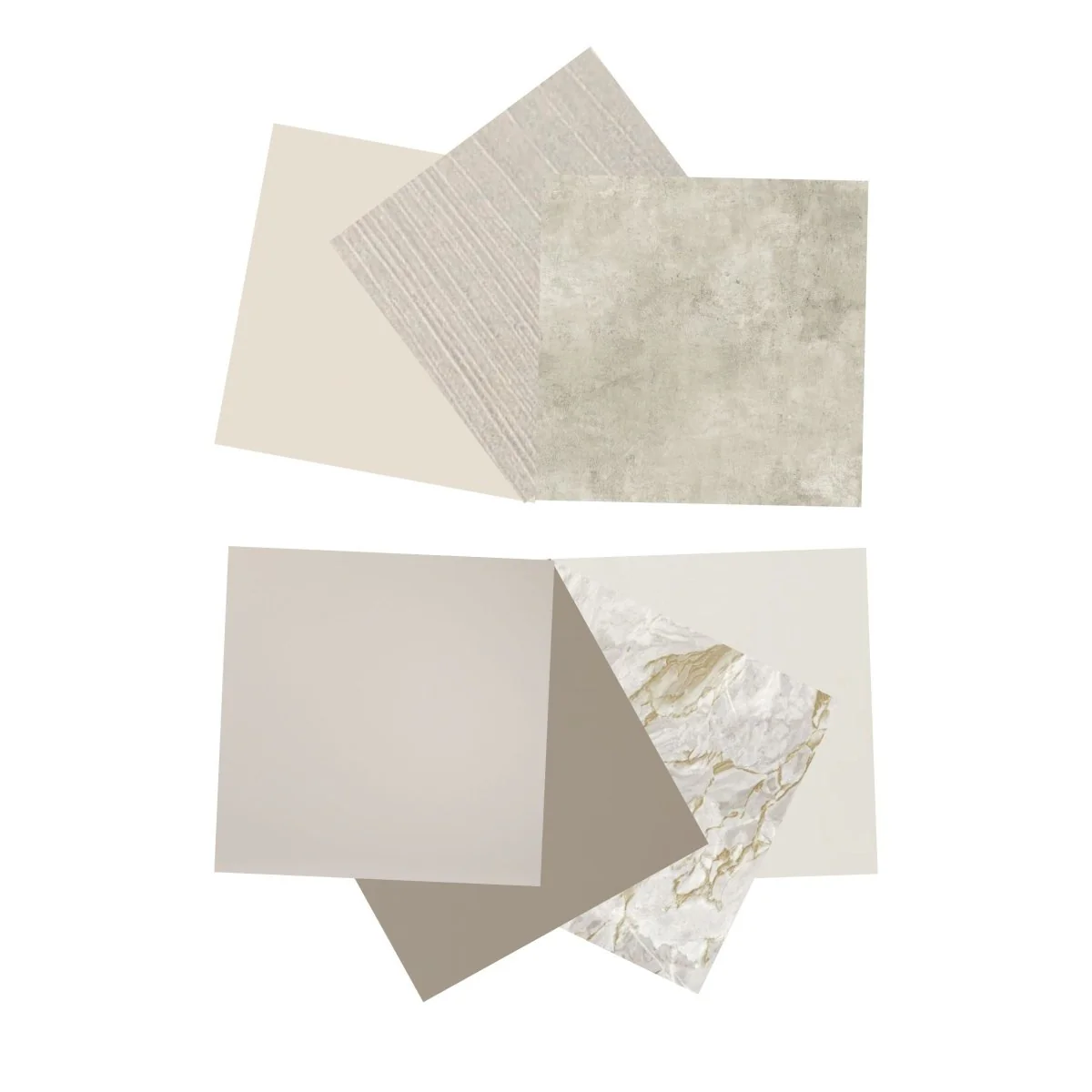 Vareprøvepakke beige kontaktplast