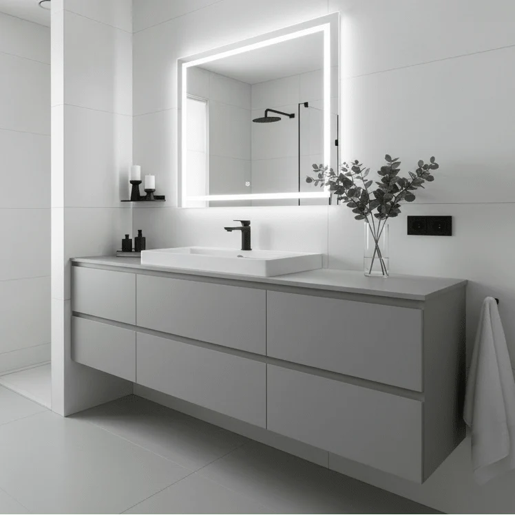 Premium Cloudy grey kontaktplast - Image 4