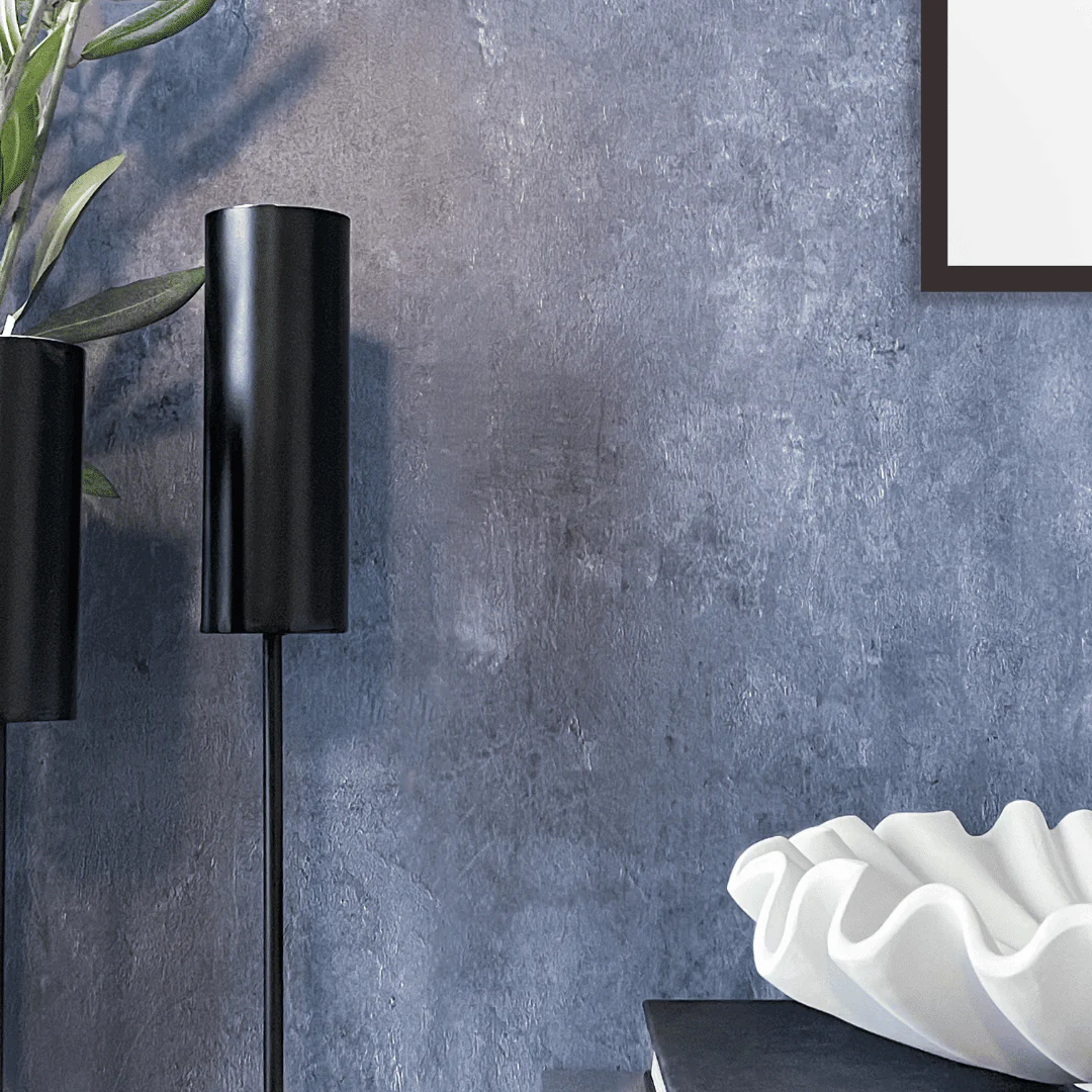 Premium Limewash mørk blå kontaktplast - Image 3