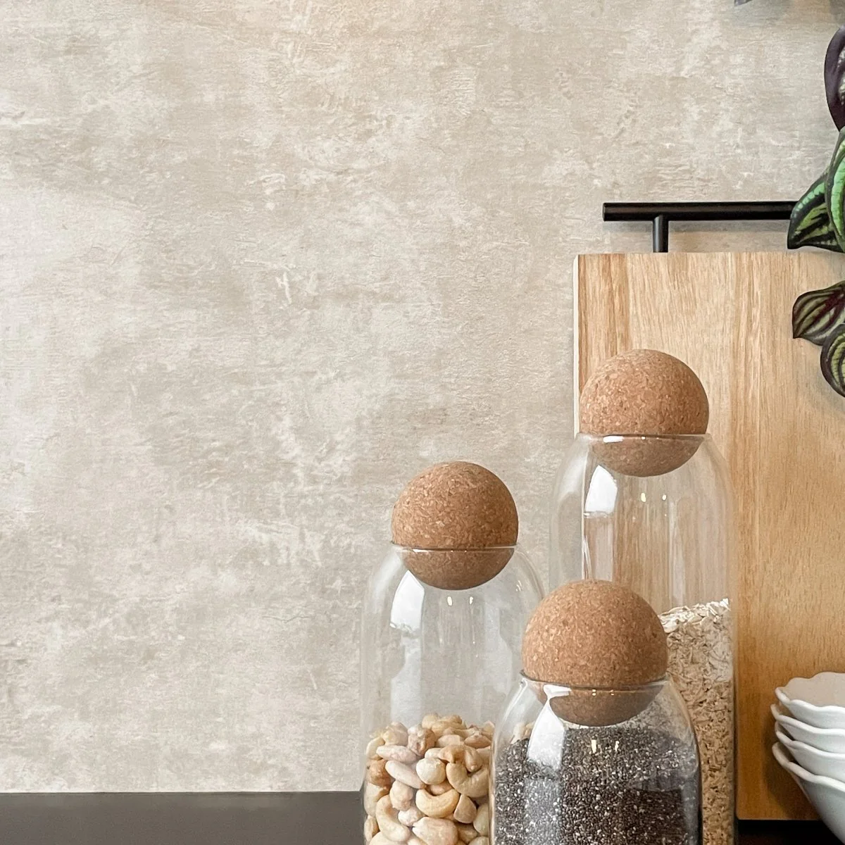 Premium Limewash beige kontaktplast - Image 11