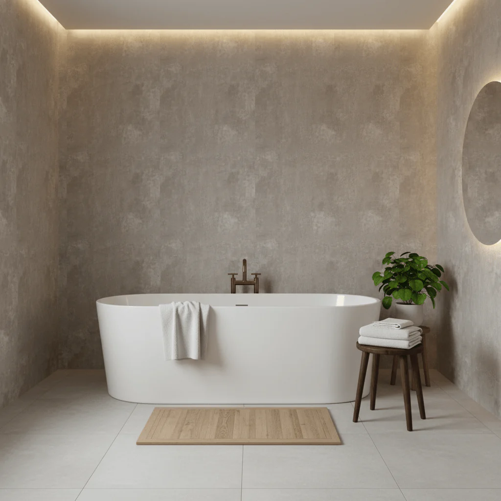 Premium Limewash beige kontaktplast - Image 12