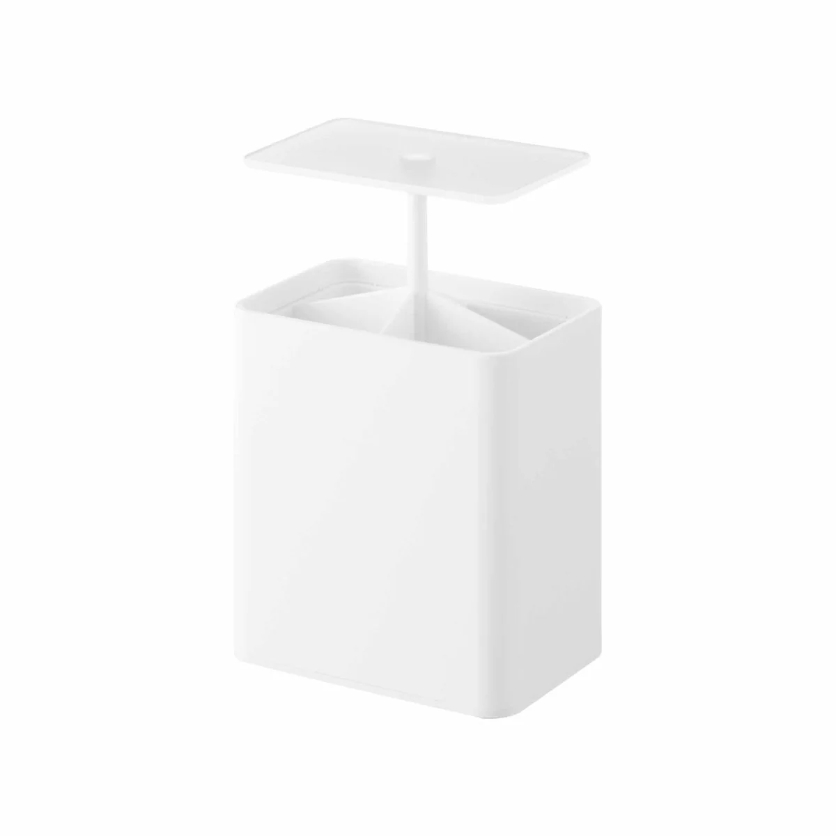 Push-up oppbevaringsboks hvit - Image 11