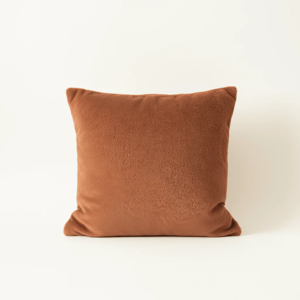 Putetrekk pels cognac 50 cm - Image 4