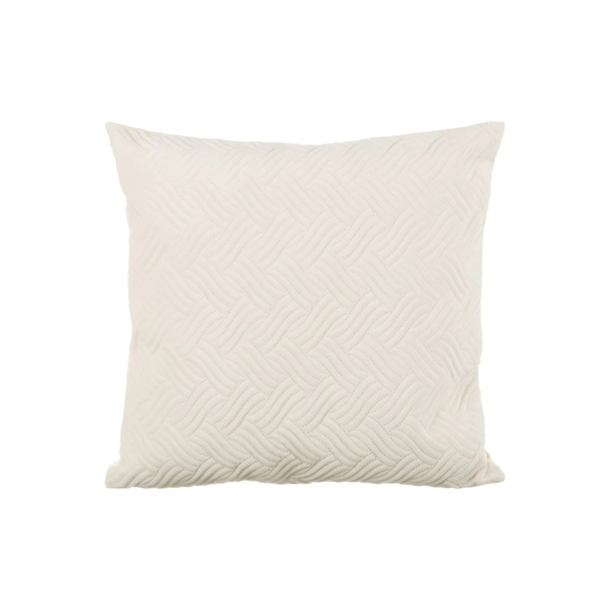 Putetrekk wave velur krem 45 x 45 cm - Image 3
