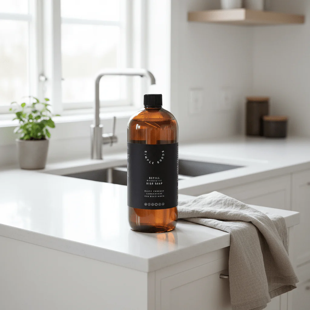 Refill oppvasksåpe Lemongrass Black Currant 1000ml