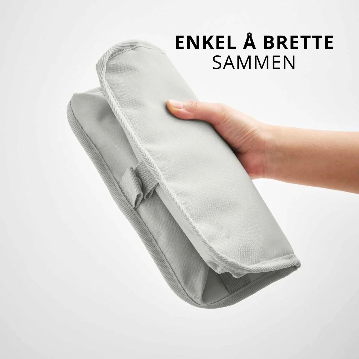Kjølebag grå sammenleggbar 51 x 18 cm - Image 6