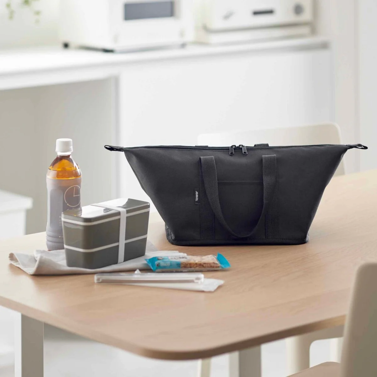 Kjølebag sort 51 x 18 cm - Image 8
