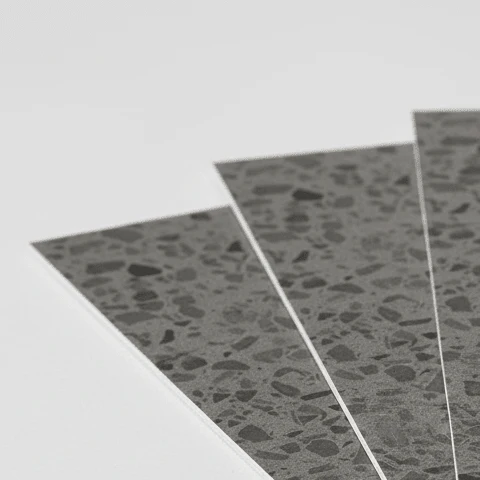 8-pk Lisboa Terrazzo mørkegrå selvklebende fliser - Image 4
