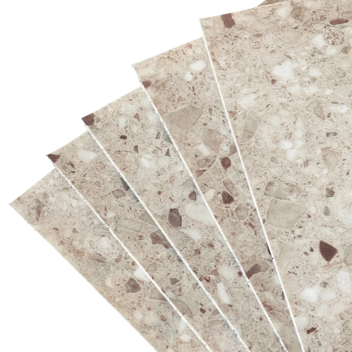 8-pk Sahara beige selvklebende fliser - Image 5