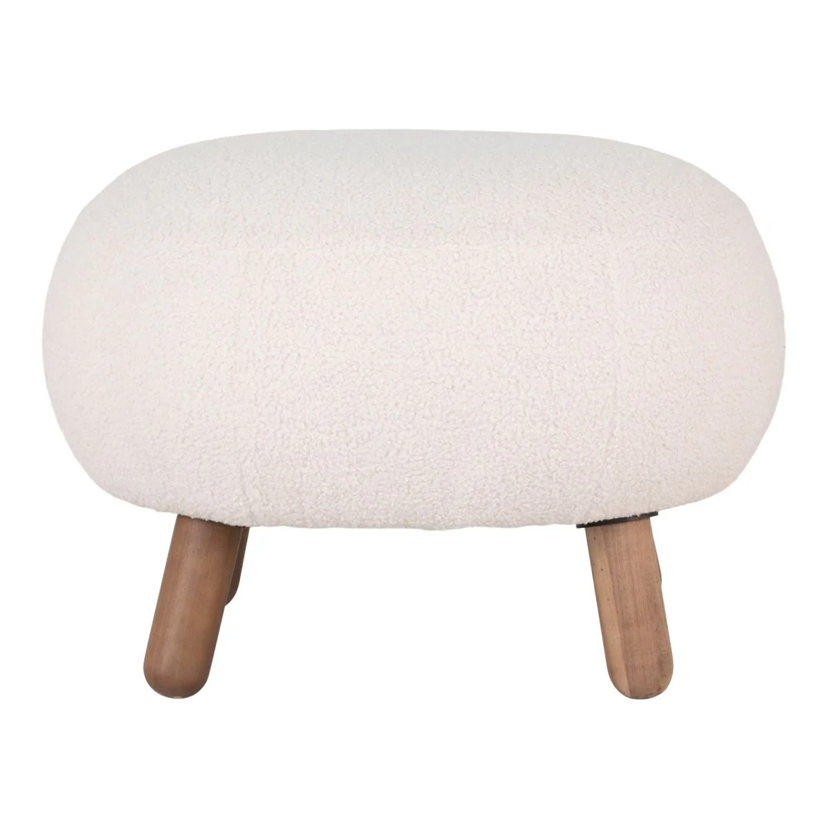 Savona puff hvit 47 x 41,5 cm - Image 8