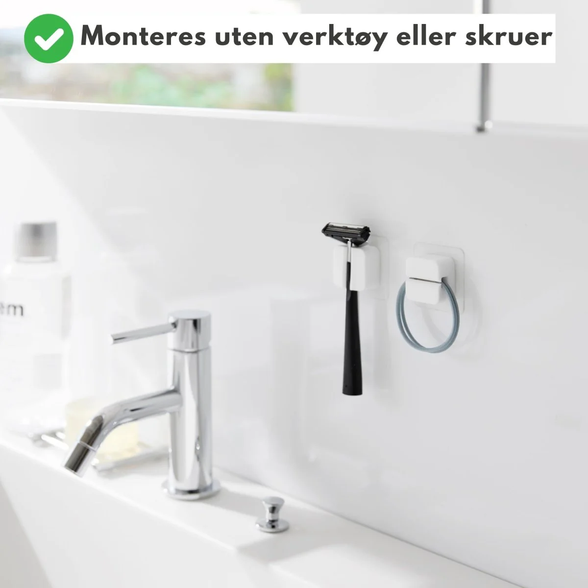 2-pk Selvklebende holdere - Image 3