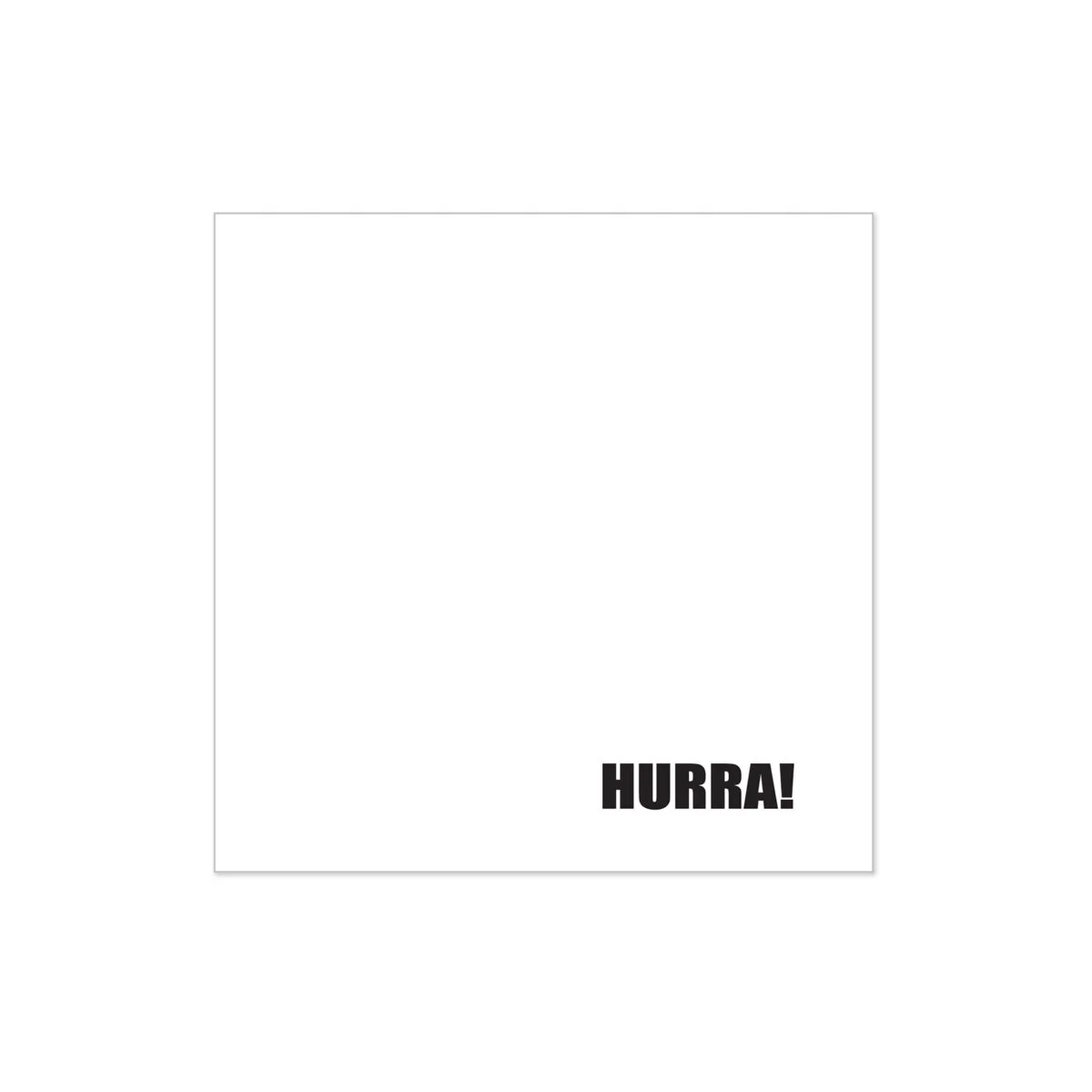 20-pk Serviett HURRA hvit - Image 2