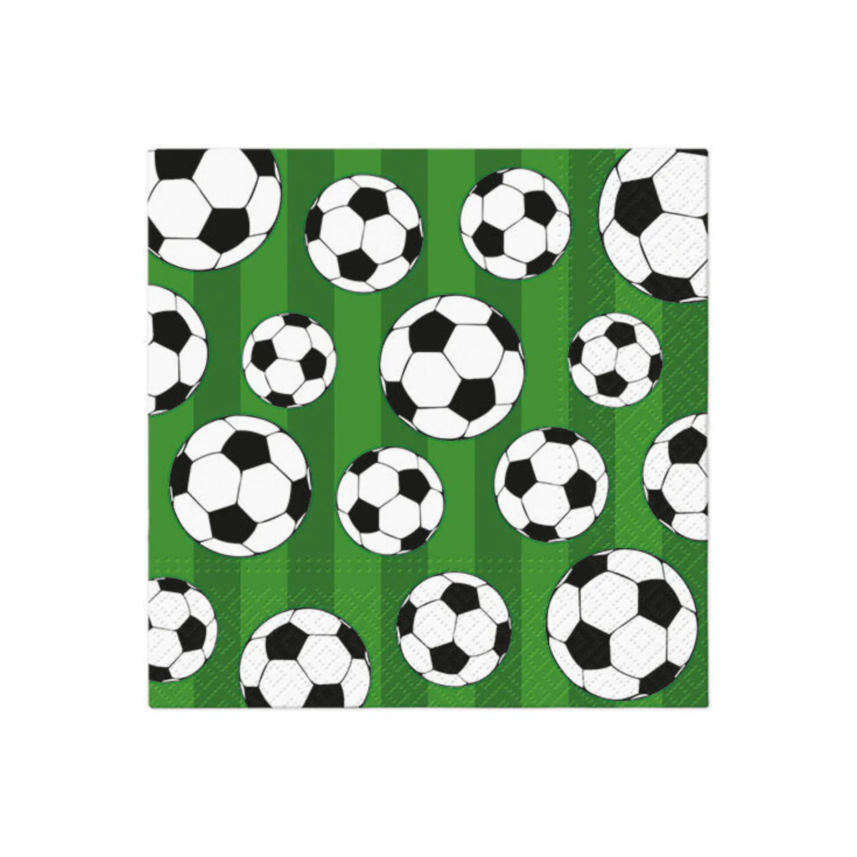 20-pk Servietter: "Fotball" - Image 2