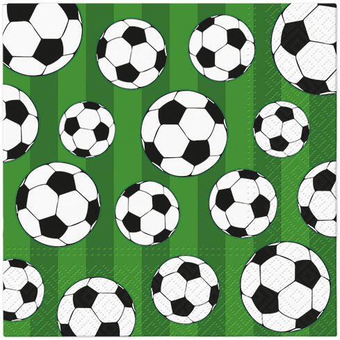 20-pk Servietter: "Fotball" - Image 3