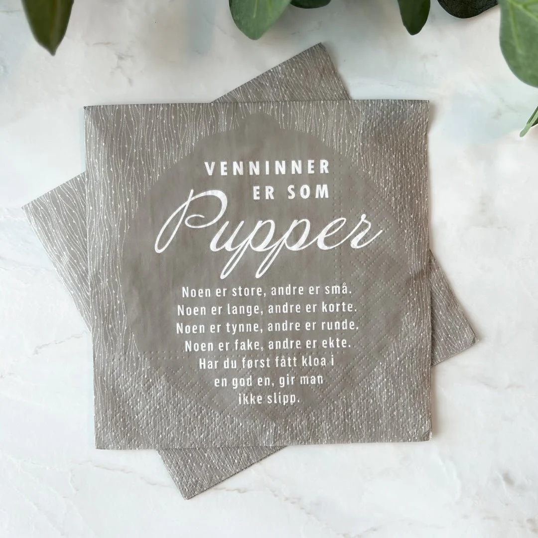 20-pk Servietter Pupper - Image 3