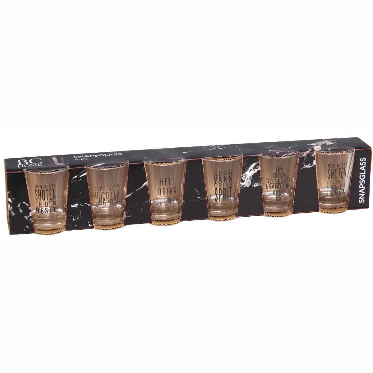 6-pk Shotglass gutta tekster - Image 3
