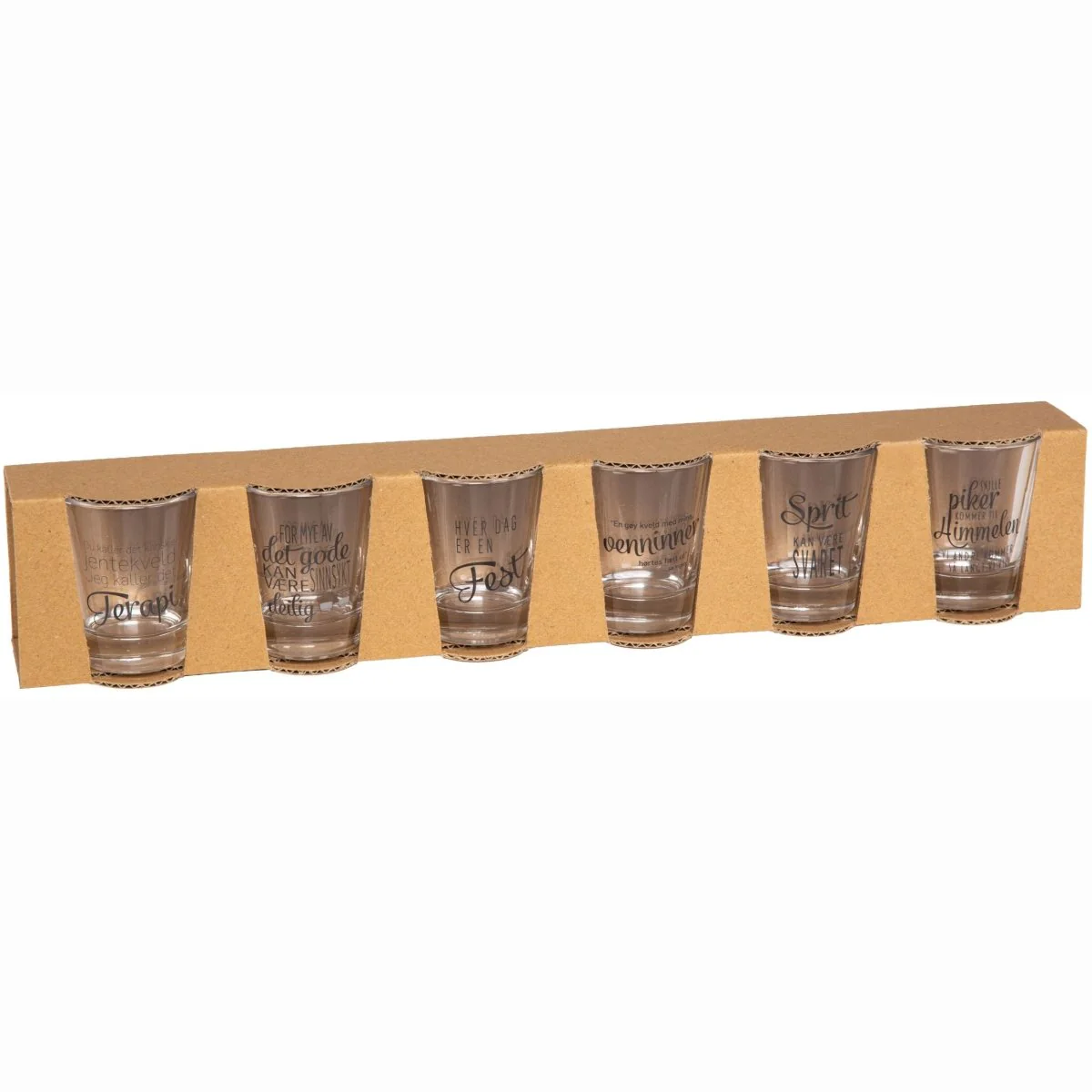 6-pk Shotglass jente tekster - Image 4