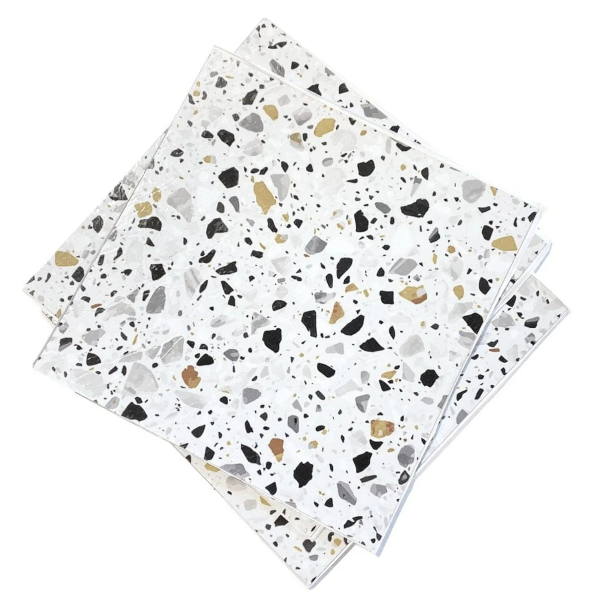 11-pk Sirocco Soft Terrazzo selvklebende gulvfliser - Image 3