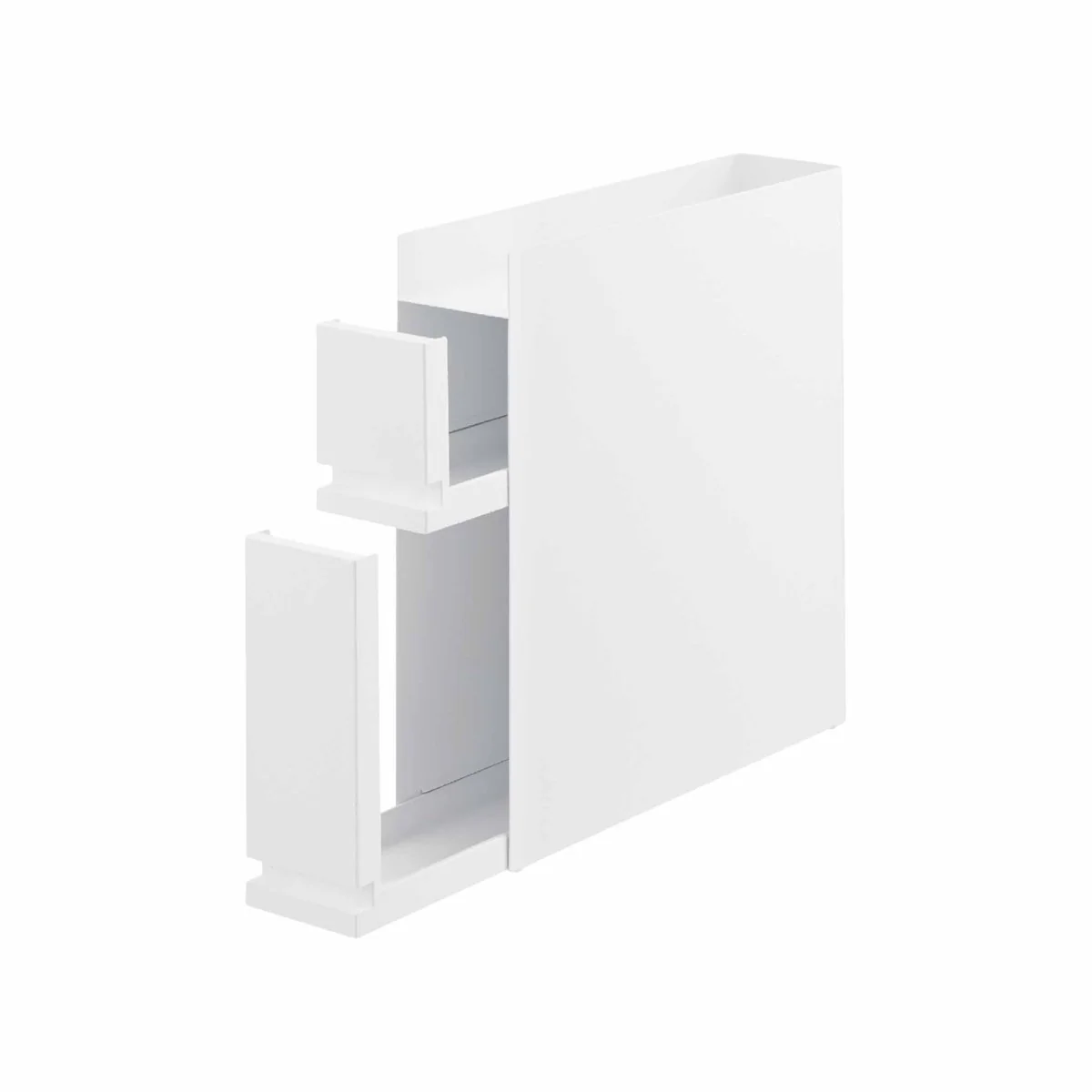 Skyvbar krydderhylle hvit magnetisk 50 x 52,5 cm - Image 9