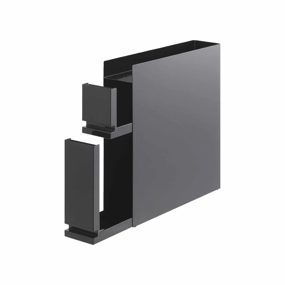 Skyvbar krydderhylle sort magnetisk 50 x 52,5 cm - Image 12