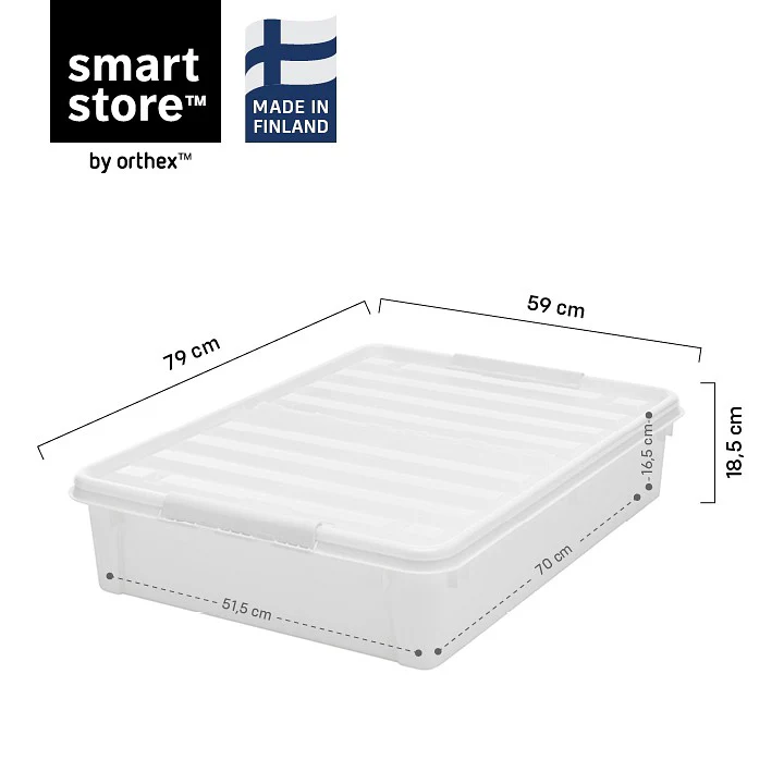 SmartStore™ Bedroller oppbevaringsboks med lokk 60 L - Image 2