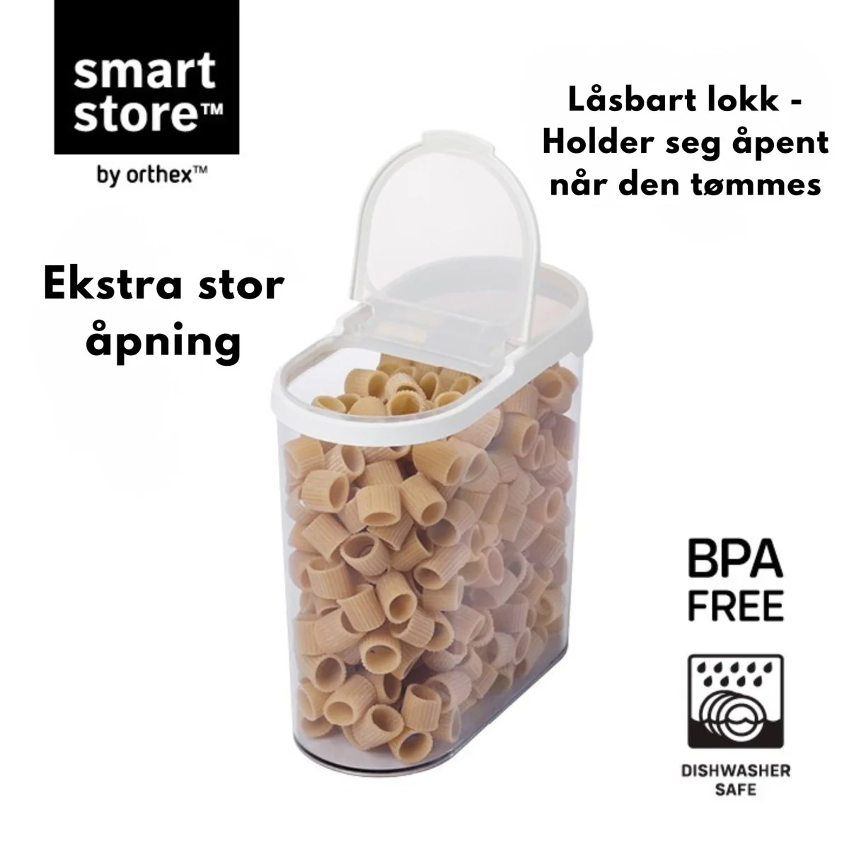 SmartStore Flip oppbevaringsboks med lokk 1,7 L - Image 5