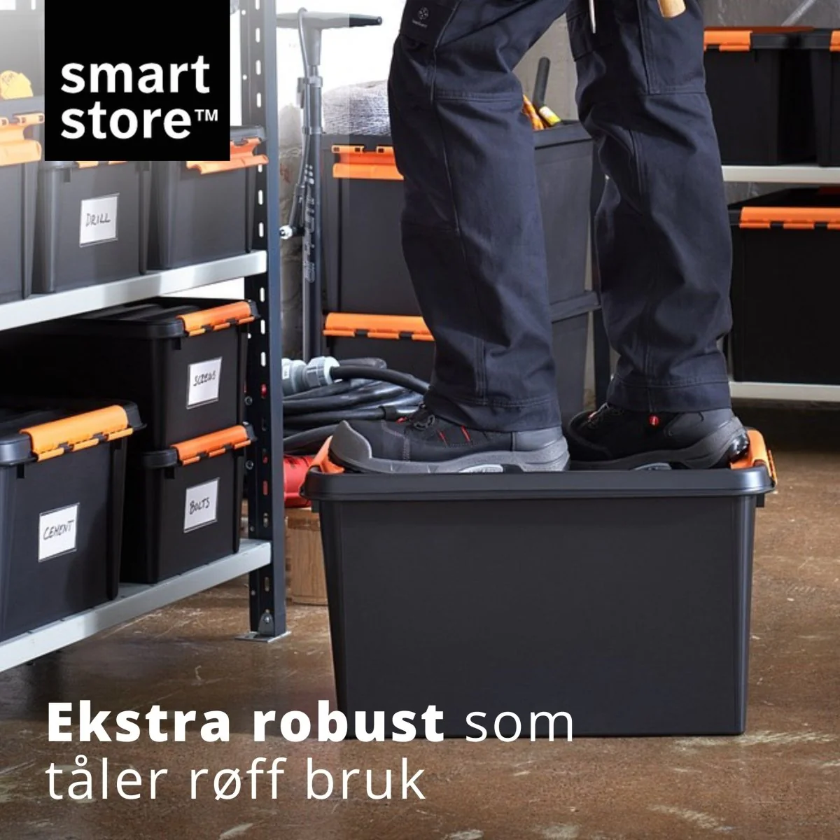 SmartStore™ Pro oppbevaringsboks med lokk 49 L - Image 4
