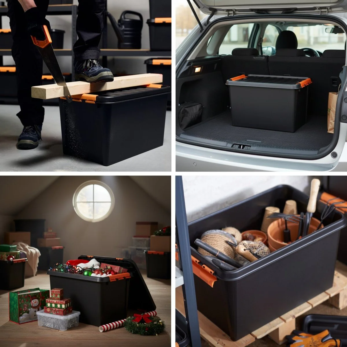 SmartStore™ Pro oppbevaringsboks med lokk 49 L - Image 5