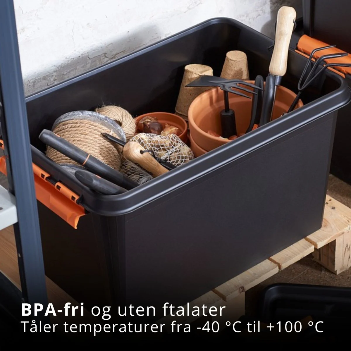 SmartStore™ Pro oppbevaringsboks med lokk 49 L - Image 9