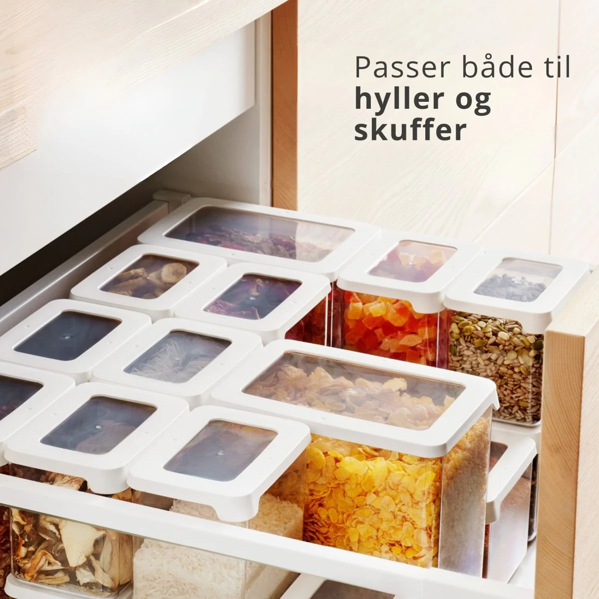 SmartStore™ Vision oppbevaringsboks med lokk 0,8 L - Image 4
