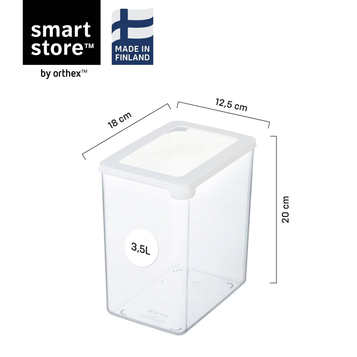 SmartStore™ Vision oppbevaringsboks med lokk 3,5 L - Image 7