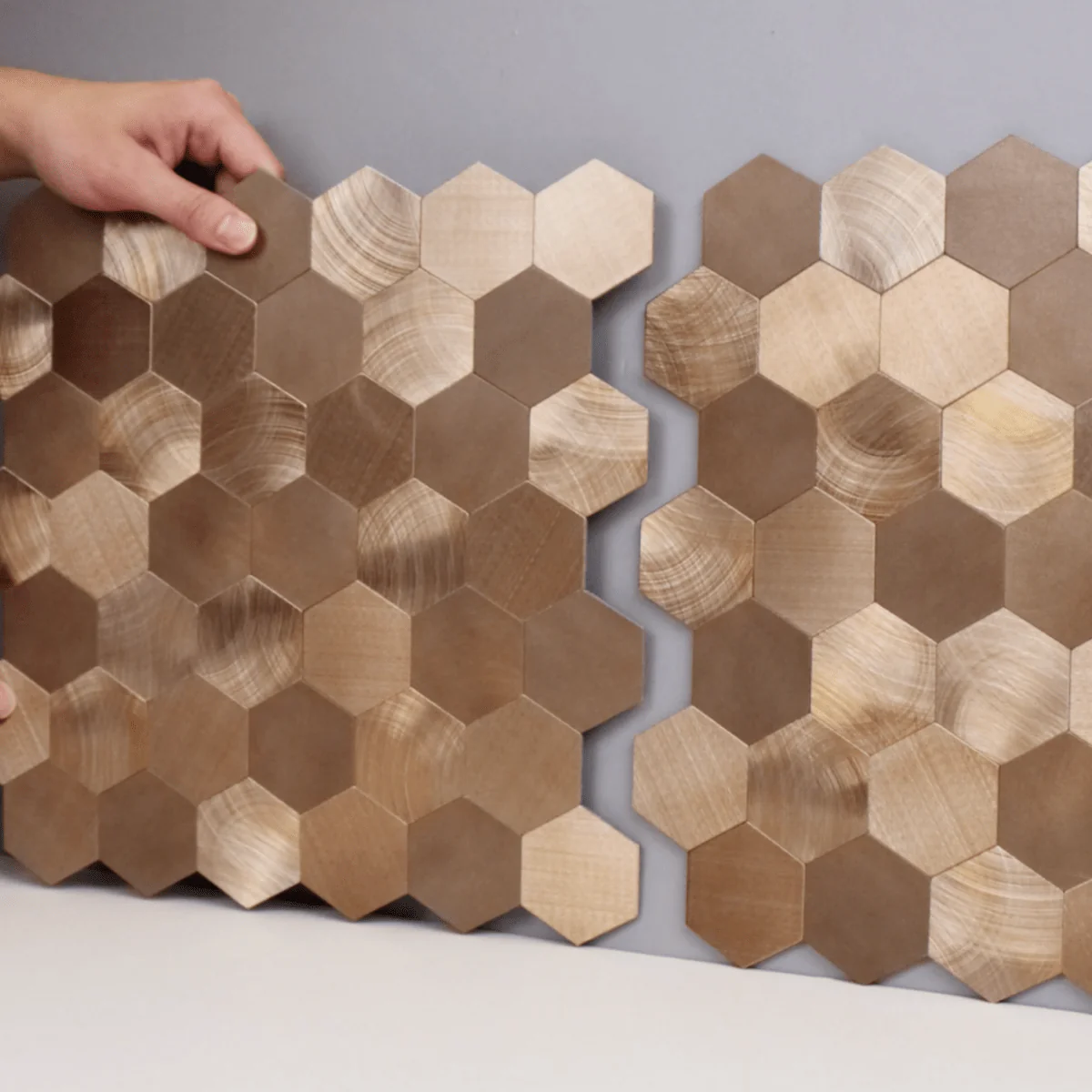 10-pk Sofie hexagon selvklebende veggfliser - Image 6