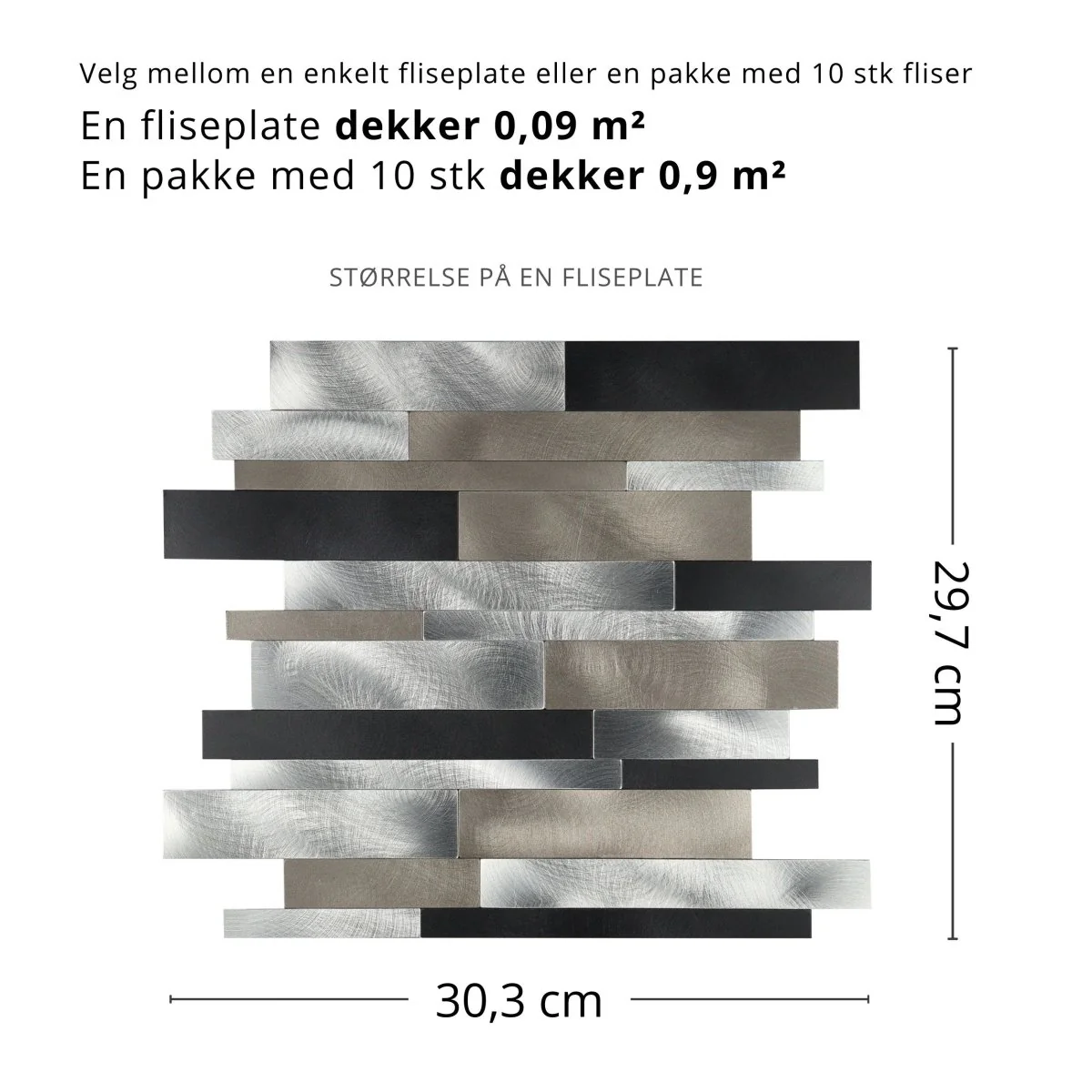 Tanya stav selvklebende veggfliser - Image 3