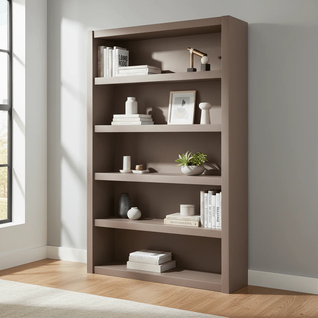 Uni matt Taupe kontaktplast - Image 4