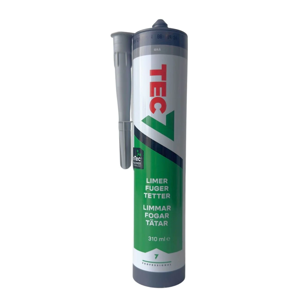 TEC7 fugemasse grå - Image 2