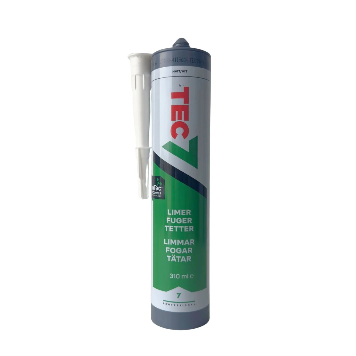 TEC7 fugemasse hvit - Image 3