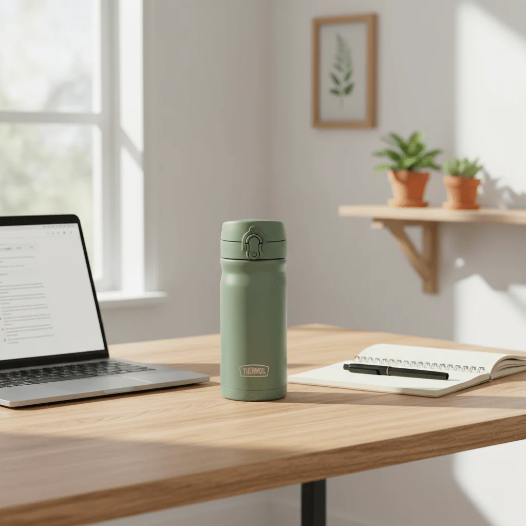 Termokopp JMY Dusty Green Rustfritt stål 350 ml - Image 2