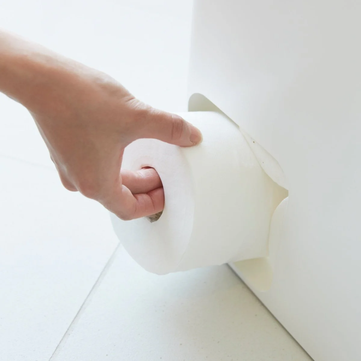 Toalettpapirstativ hvit - Image 2