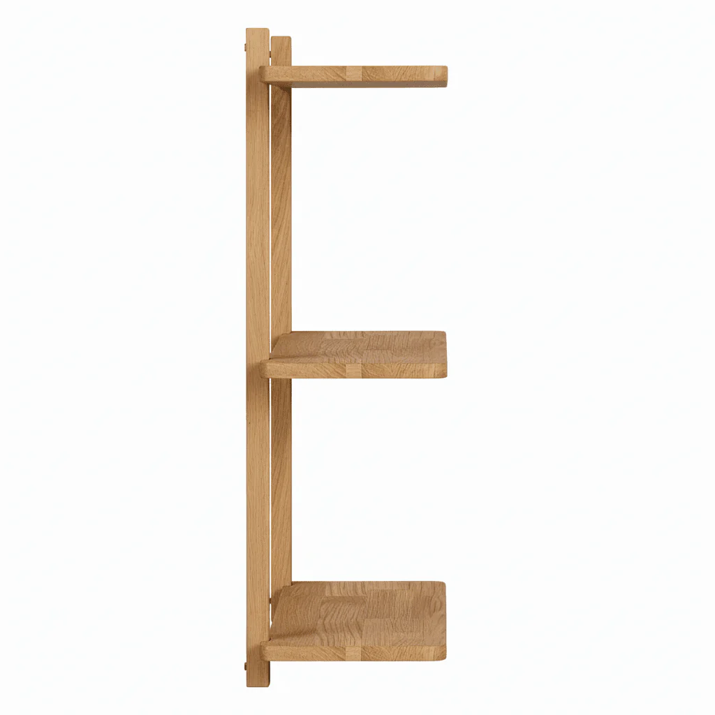 Townsville vegghylle eik 20 x 50 x 75 cm - Image 6
