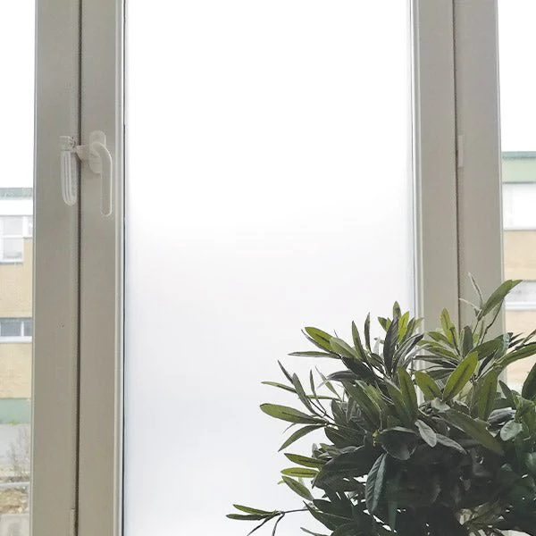 Vareprøve: Hvit matt vindusfolie - Image 2