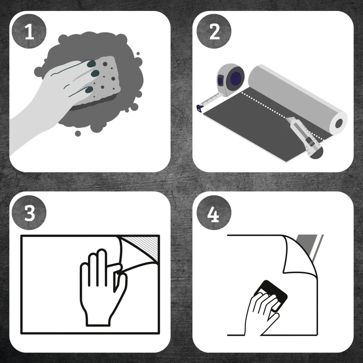 Transparent glossy kontaktplast - Image 6