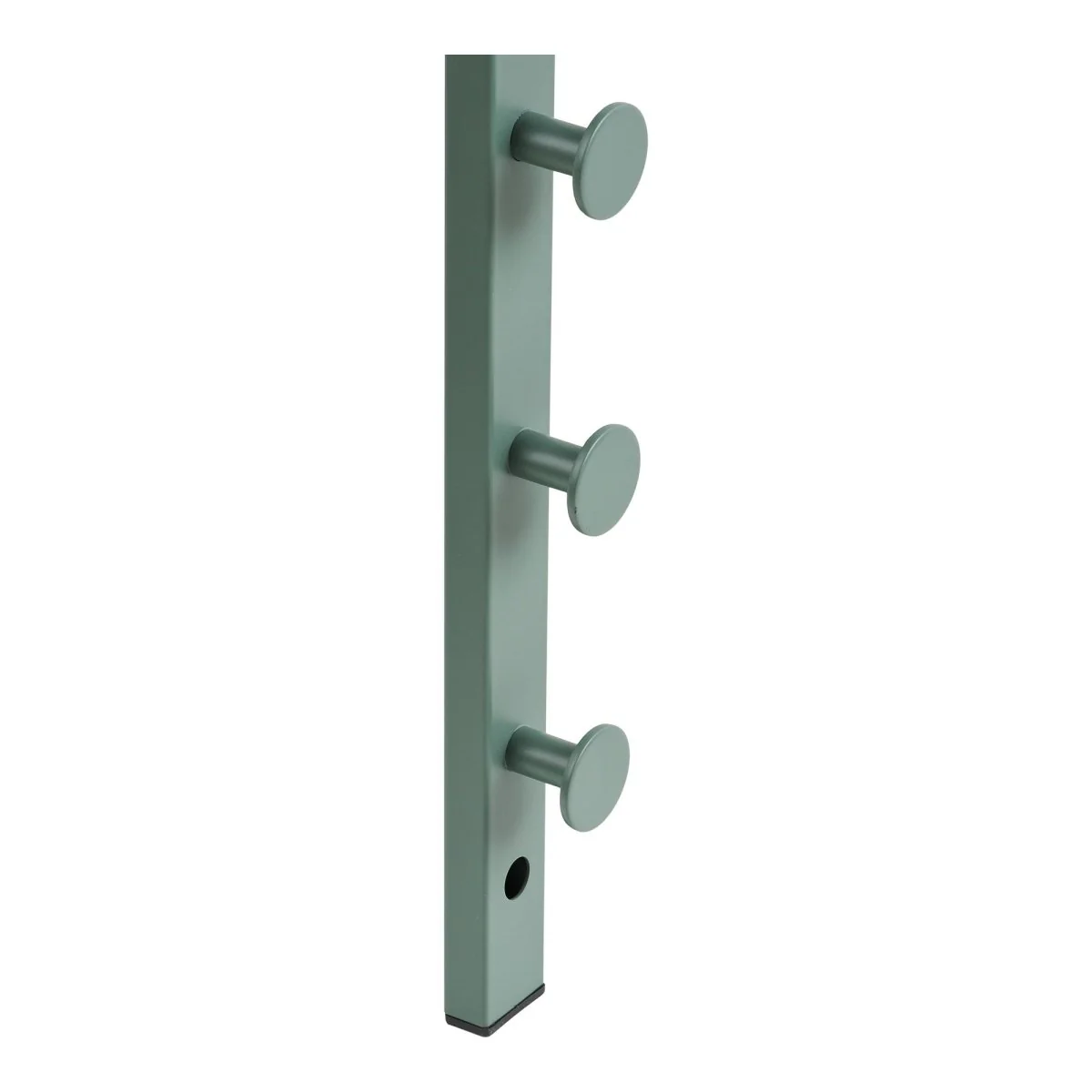 Trento vegghengt klesstativ grønn metall 82 cm - Image 5