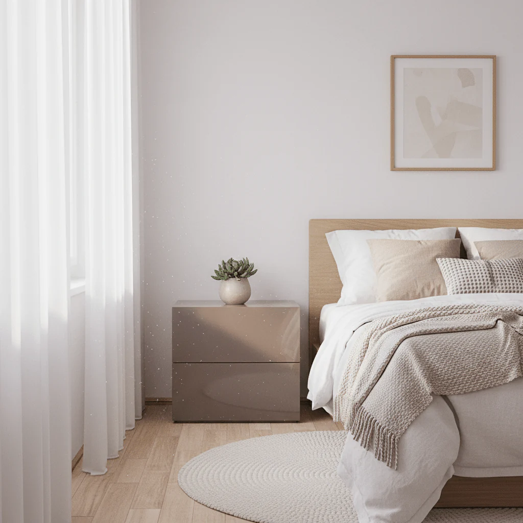Uni lack taupe kontaktplast - Image 6