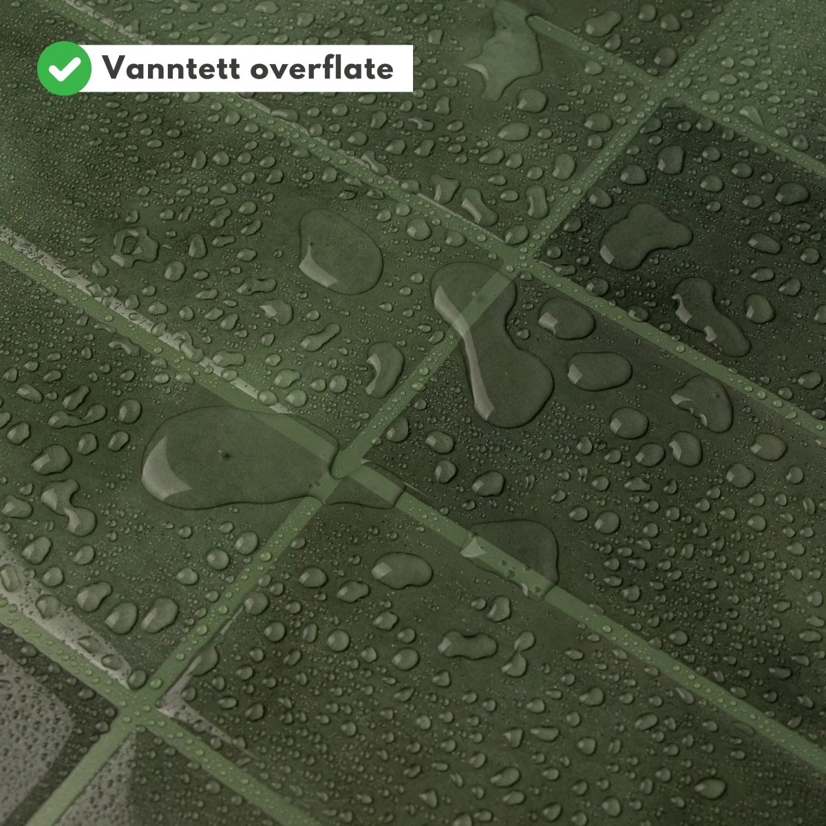 Vareprøve: Adelina grønn selvklebende veggfliser - Image 6
